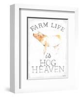 Farm Life enamel-Avery Tillmon-Framed Art Print