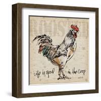 Farm Life III-Anne Tavoletti-Framed Art Print