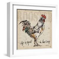 Farm Life III-Anne Tavoletti-Framed Art Print