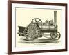 Farm Locomotive Engine, by Aveling and Porter-null-Framed Giclee Print