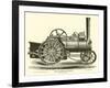 Farm Locomotive Engine, by Aveling and Porter-null-Framed Giclee Print