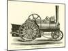 Farm Locomotive Engine, by Aveling and Porter-null-Mounted Giclee Print