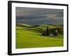 Farm near Colfax at Dusk, Palouse, Washington, USA-Charles Sleicher-Framed Photographic Print