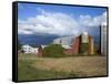 Farm Near Leichester, Greater Rochester Area, New York State, USA-Richard Cummins-Framed Stretched Canvas