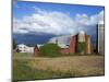 Farm Near Leichester, Greater Rochester Area, New York State, USA-Richard Cummins-Mounted Photographic Print