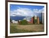 Farm Near Leichester, Greater Rochester Area, New York State, USA-Richard Cummins-Framed Photographic Print