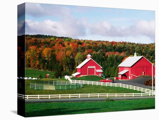 Farm near Peacham, Vermont, USA-Charles Sleicher-Stretched Canvas