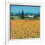 Farm Near Siena-Hazel Barker-Framed Premium Giclee Print