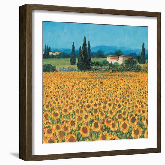 Farm Near Siena-Hazel Barker-Framed Premium Giclee Print