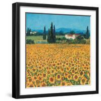 Farm Near Siena-Hazel Barker-Framed Premium Giclee Print