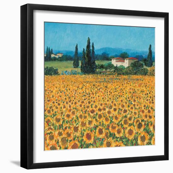 Farm Near Siena-Hazel Barker-Framed Premium Giclee Print