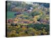 Farm next to the Connecticut River in Hadley, Massachusetts, USA-Jerry & Marcy Monkman-Stretched Canvas
