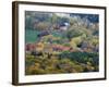 Farm next to the Connecticut River in Hadley, Massachusetts, USA-Jerry & Marcy Monkman-Framed Photographic Print