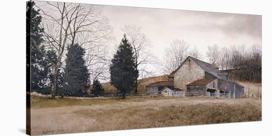 Farm on the Hill-Ray Hendershot-Stretched Canvas