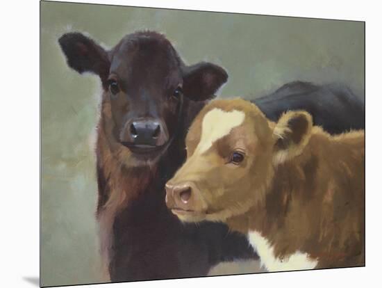 Farm Pals II-Carolyne Hawley-Mounted Art Print