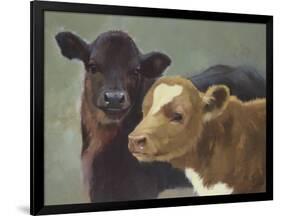 Farm Pals II-Carolyne Hawley-Framed Art Print