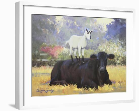 Farm Pals V-Carolyne Hawley-Framed Art Print