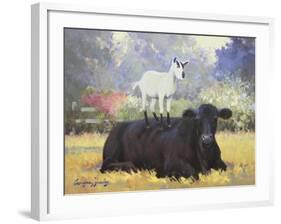 Farm Pals V-Carolyne Hawley-Framed Art Print