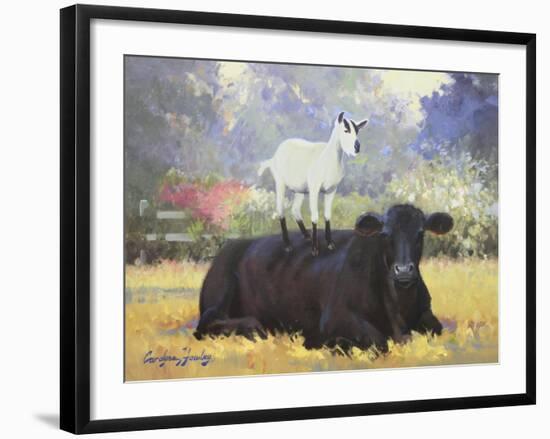 Farm Pals V-Carolyne Hawley-Framed Art Print