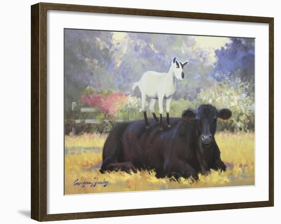 Farm Pals V-Carolyne Hawley-Framed Art Print