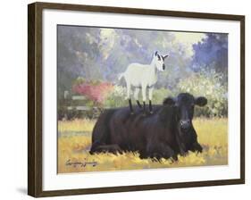 Farm Pals V-Carolyne Hawley-Framed Art Print