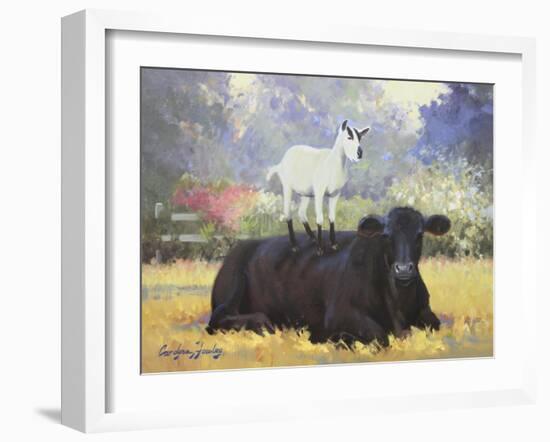 Farm Pals V-Carolyne Hawley-Framed Art Print