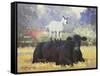 Farm Pals V-Carolyne Hawley-Framed Stretched Canvas