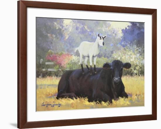 Farm Pals V-Carolyne Hawley-Framed Art Print