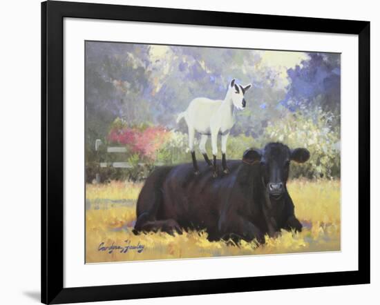 Farm Pals V-Carolyne Hawley-Framed Art Print