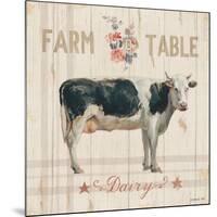 Farm Patchwork V-Danhui Nai-Mounted Art Print