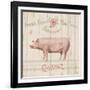 Farm Patchwork VI-Danhui Nai-Framed Art Print