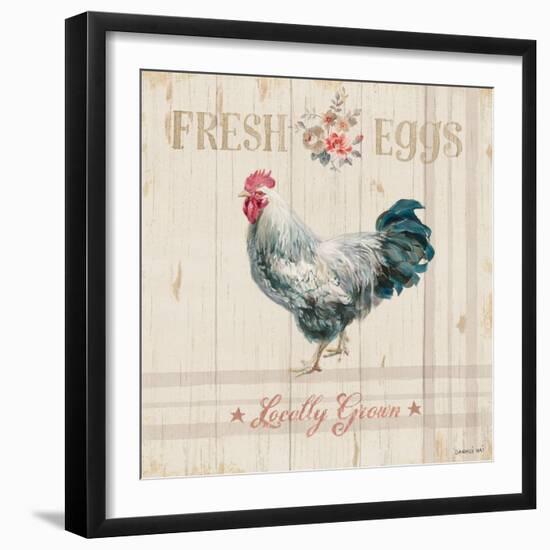 Farm Patchwork VIII-null-Framed Art Print