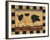 Farm Pig-Diane Pedersen-Framed Art Print