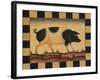 Farm Pig-Diane Pedersen-Framed Art Print