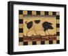 Farm Pig-Diane Pedersen-Framed Art Print