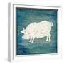 Farm Pig-LightBoxJournal-Framed Giclee Print