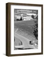 Farm Road, Ohio-null-Framed Art Print