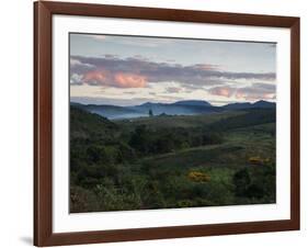 Farm Scene at Sunset in Chapada Diamantina National Park-Alex Saberi-Framed Photographic Print