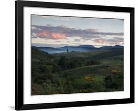 Farm Scene at Sunset in Chapada Diamantina National Park-Alex Saberi-Framed Photographic Print