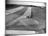 Farm Scene of Tractor in Ploughed Field-Alfred Eisenstaedt-Mounted Photographic Print