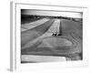 Farm Scene of Tractor in Ploughed Field-Alfred Eisenstaedt-Framed Photographic Print