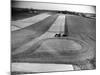 Farm Scene of Tractor in Ploughed Field-Alfred Eisenstaedt-Mounted Photographic Print