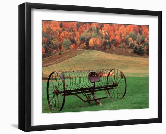 Farm Scene, Vermont, USA-Charles Sleicher-Framed Premium Photographic Print