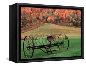 Farm Scene, Vermont, USA-Charles Sleicher-Framed Stretched Canvas