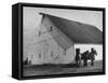 Farm Scenes of Farm Life in the Midwest-null-Framed Stretched Canvas