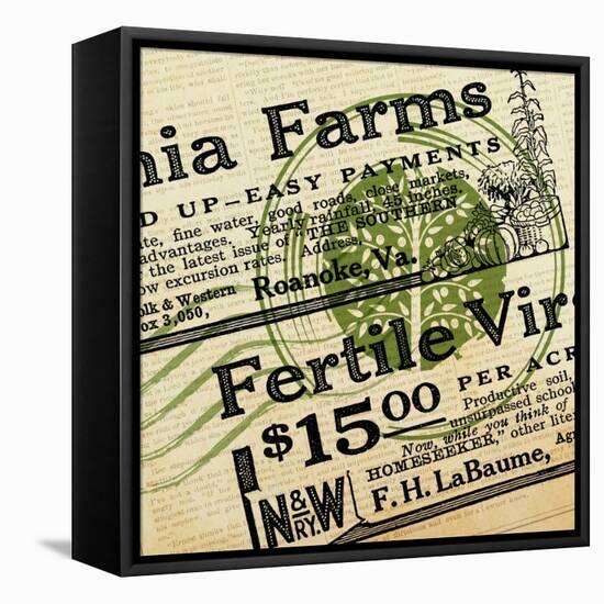 Farm - Seed 4-The Saturday Evening Post-Framed Stretched Canvas