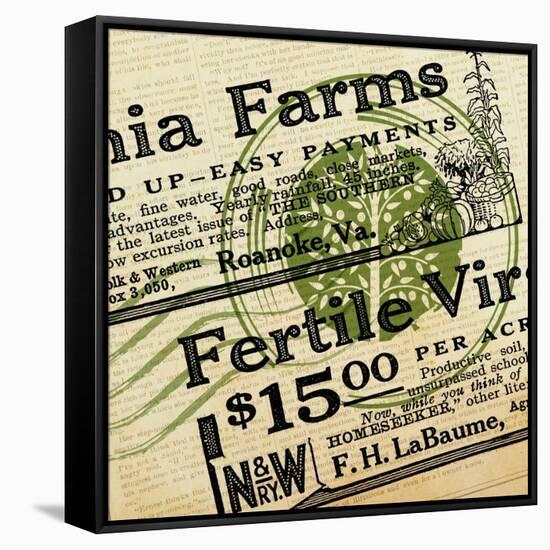 Farm - Seed 4-The Saturday Evening Post-Framed Stretched Canvas