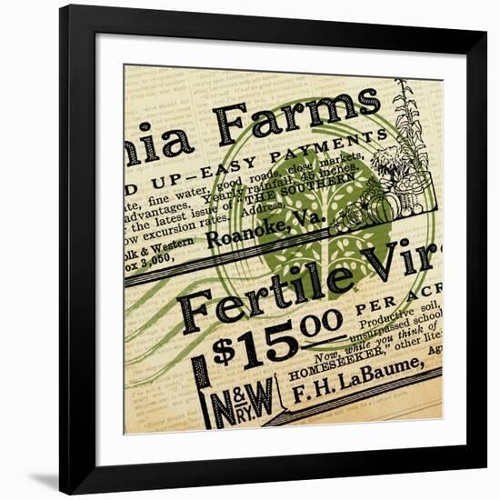 Farm - Seed 4-The Saturday Evening Post-Framed Giclee Print