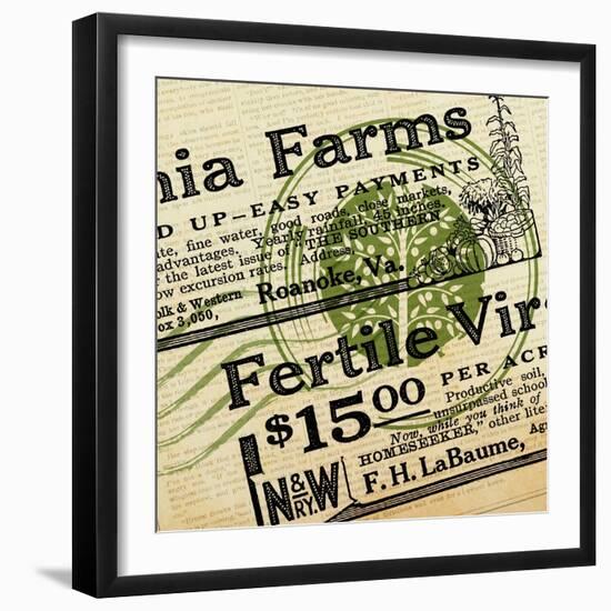 Farm - Seed 4-The Saturday Evening Post-Framed Giclee Print