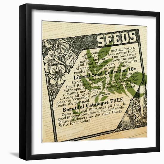 Farm - Seed 5-The Saturday Evening Post-Framed Giclee Print